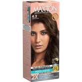 Tinta de cabelo Maxton Delícias Capuccino 4.3